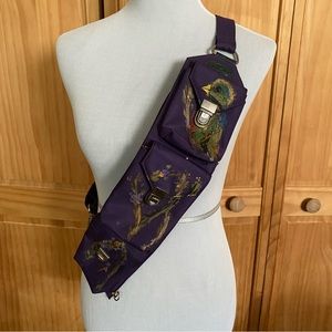 Sucaro Freedom Sling Bag Floral Bird
